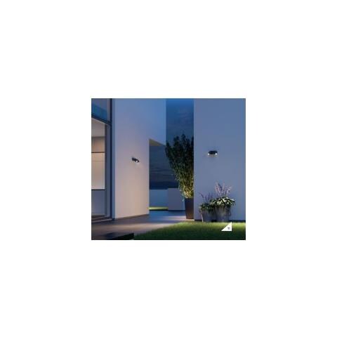 Faretto Per Esterni Con Sensore Spot Duo Sensor Nero - Foto 12