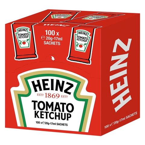 Tomato Ketchup - 100x 17ml (20g) - Foto 1
