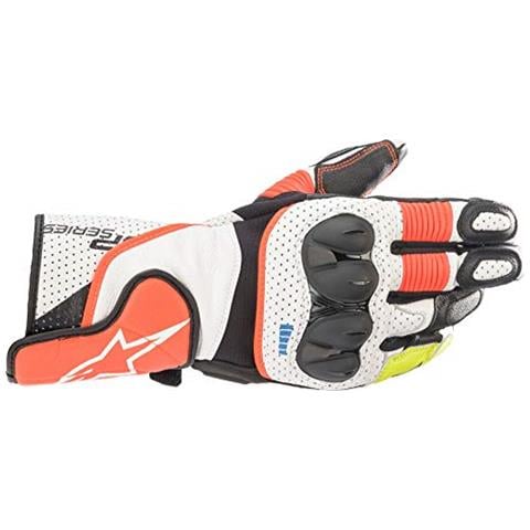 Sp-2 V3 Guanti Da Moto Bianco / Rosso / Nero M - Foto 1
