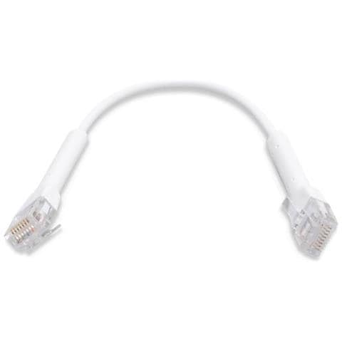 U-cable-patch-rj45 | Cavo Patch Ethernet | Unifi Cable, Rj45, 0,1m, White - Foto 1