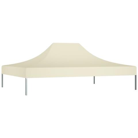 Tetto per Tendone per Feste 4,5x3 m Crema 270 g / m² - Foto 6