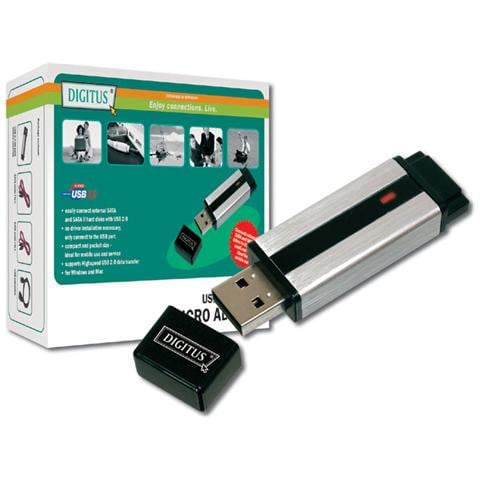 USB2.0 to SATA Adapter Nero cavo di interfaccia e adattatore - Foto 1