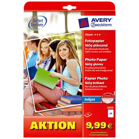 Classic Inkjet, DIN A4, 160 g, 160 g / m², Lucida, A4 - Foto 3