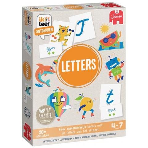 Gioco Di Apprendimento Imparo Scopri Le Lettere Junior 8 Pezzi - Foto 1