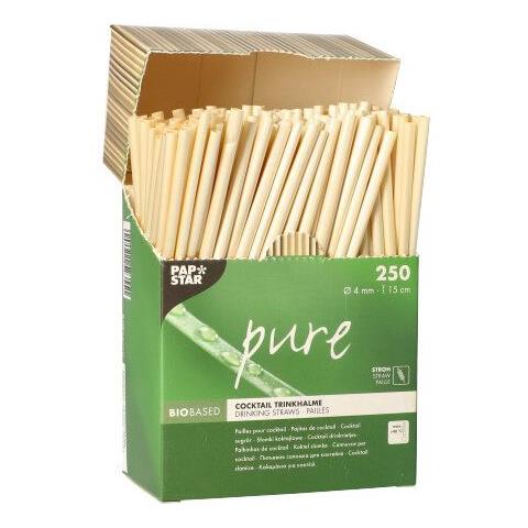 88482 cannuccia monouso 250 pz Naturale - Foto 2