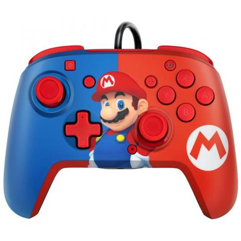 Pdp Mario Dash Blu, Rosso Usb Gamepad Analogico /digitale Nintendo Switch, Nintendo Switch Lite, Nintendo Switch Oled - Foto 1
