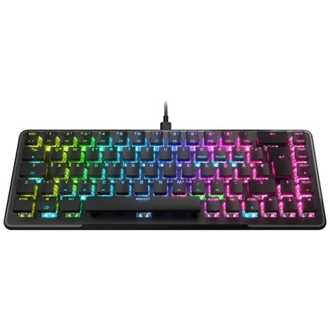 Vulcan II Mini tastiera Gaming USB QWERTZ Tedesco Nero - Foto 1