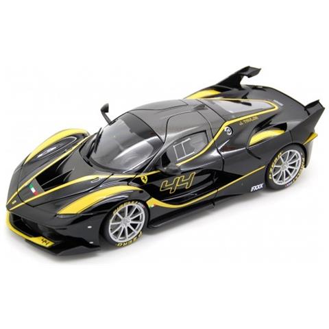 Ferrari Fxx K Black With Yellow Stripes 44 J. Taylor 1:18 - Foto 1