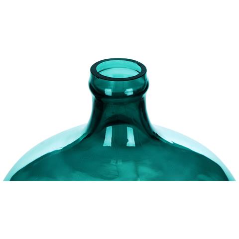 Vaso Da Fiori Roti Vetro 39 Cm Turchese - Foto 2
