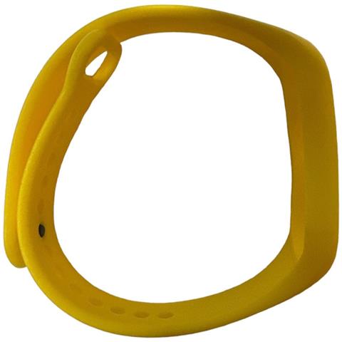 Universal Silicone Strap For Smart Bracelet Models - Sm6 Sm7 Sm8 / Xiaomi Mi Band 5 6 7 Yellow - Foto 1