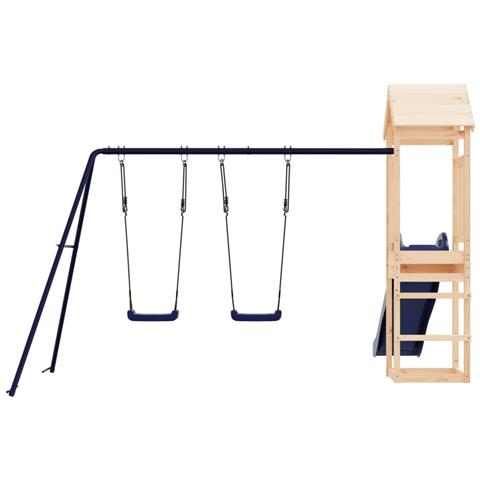 Set Da Gioco Da Esterno In Legno Massello Di Pino - Foto 10