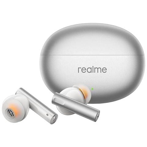 Cuffie wireless Buds Air 6, Hi-Res Professional, 12.4mm Deep Bass Driver, 50dB Smart ANC, fino a 40 ore di Ascolto Flame Silver - Foto 3