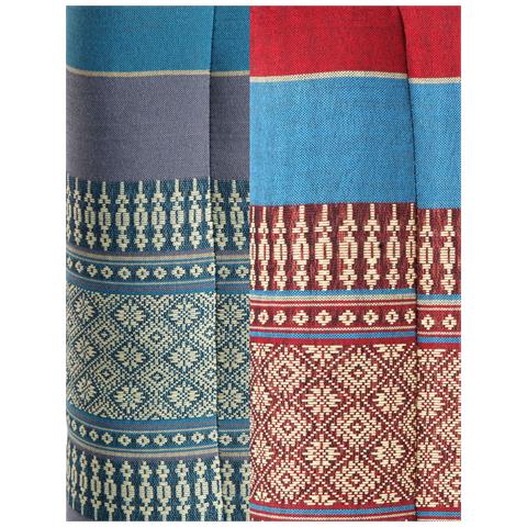 Standard - Set Di 2 Cuscini Standard Zafu Yoga E Meditazione - Kapok 100% Naturale Ad Alta Densità - Comfort E Fermezza - Stabilità Del Sedile - Turchese / Blu Bordeaux - Foto 7