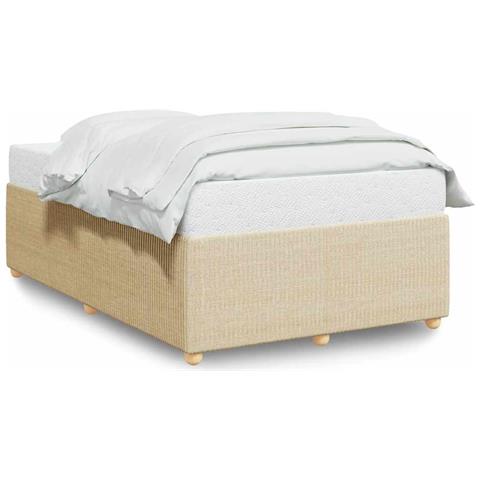 Giroletto Senza Materasso Crema 120x200 Cm Tessuto - Foto 2