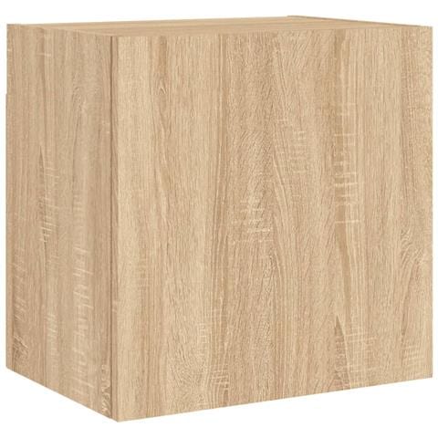 Mobile Tv Parete Rovere Sonoma 40,5x30x40 Cm Legno Multistrato - Foto 2