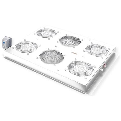 Roline 19 Zoll Dachlftereinheit 4 Lfte Thermostat Grau (26.21.0273) - Foto 1