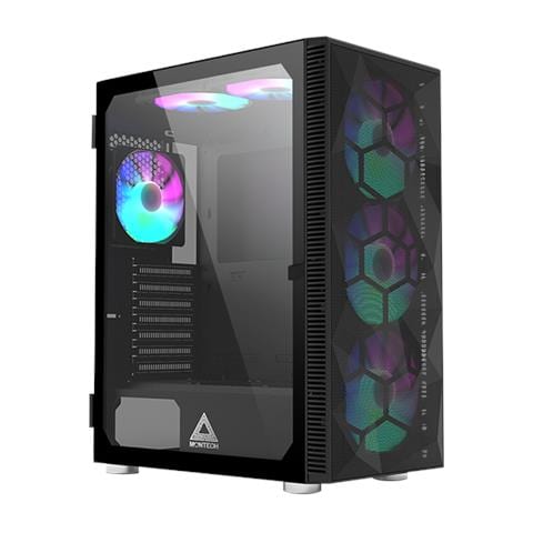Case Midi Tower X3-MESH-BK Colore Nero - Foto 1