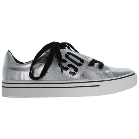 Mezze Scarpe Da Donna Clorinda In Tessuto Argento Di Juicy Couture - Foto 1