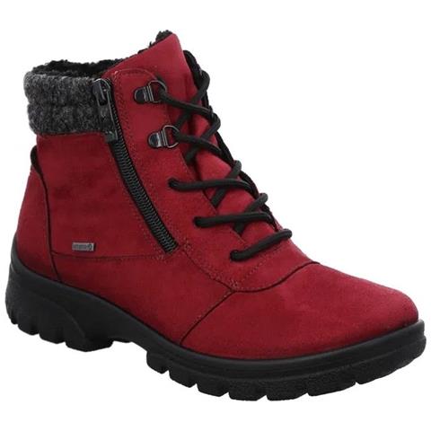 Saas Booties Stivaletti Tessile Scarpe Donna Rosso Eu 41, 12-49309-19 - Foto 1