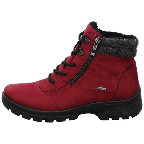 Saas Booties Stivaletti Tessile Scarpe Donna Rosso Eu 41, 12-49309-19 - Foto 3