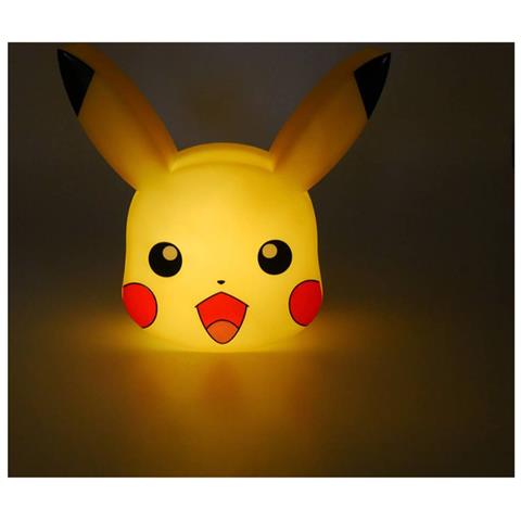 Diffusore Di Luce Led Modello Pokémon Pikachu, Giallo - Foto 2