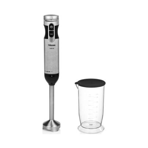 Frullatore ad Immersione MX-4828 Capacità 0.7 Litri Potenza 1000 Watt Colore Nero, Acciaio inox - Foto 1
