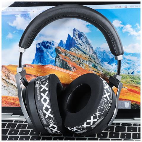 Cuscinetti Auricolari Di Ricambio Per Corsair Virtuoso Rgb Wireless Se Black&white - Foto 3