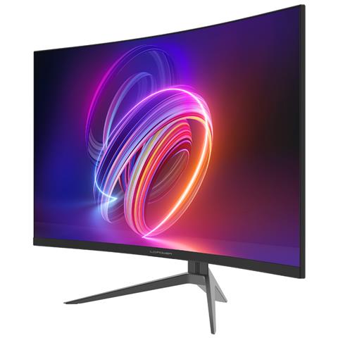 LC-M27FC-V1, 27" Curved, 180 Monitor PC 68,6 cm (27") 1920 x 1080 Pixel Full HD LCD Nero, Rosso - Foto 2