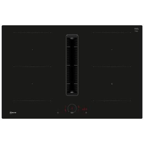 Piano Cottura V58NHQ4L0 a Induzione 4 Zone Cottura da 80.2 cm Cappa Aspirante Colore Nero - Foto 2