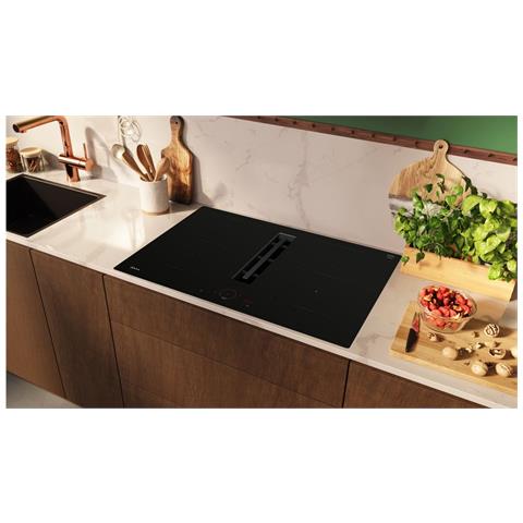 Piano Cottura V58NHQ4L0 a Induzione 4 Zone Cottura da 80.2 cm Cappa Aspirante Colore Nero - Foto 5