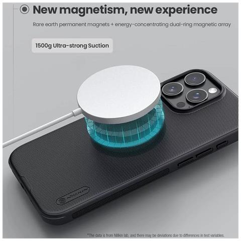 Cover Nillkin Super Frosted Shield Pro Magnetic Blue - Foto 3
