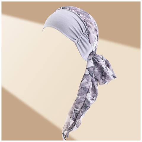 Elegante Turbante Elasticizzato Foulard Cappellino Chemioterapico Fascia Per Capelli Berretto - Foto 2