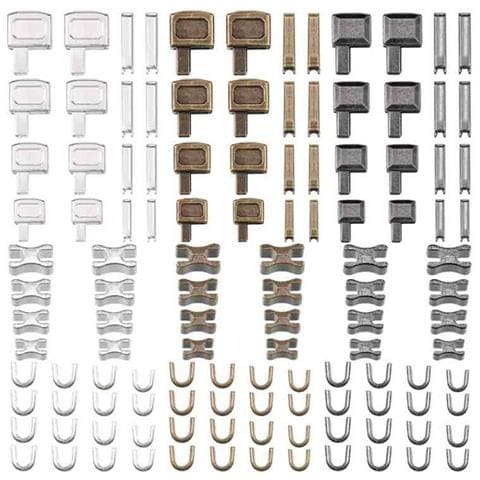 Kit Di Riparazione Cerniera Universale, 120 Pezzi Di Ricambio Per Cerniera In Metallo - Foto 1