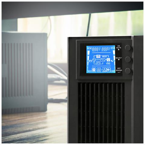 53042 gruppo di continuità (UPS) Doppia conversione (online) 1 kVA 800 W 2 presa (e) AC - Foto 2