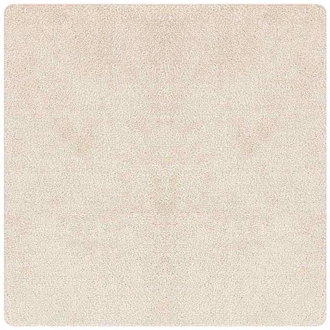 Tappeto Crema 120 x 120 cm Polipropilene - Foto 1