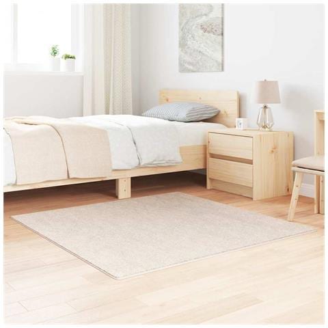 Tappeto Crema 120 x 120 cm Polipropilene - Foto 2