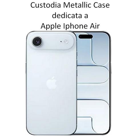 Custodia Tpu Silicone Cover Case Per Apple Iphone Air Grey - Foto 2