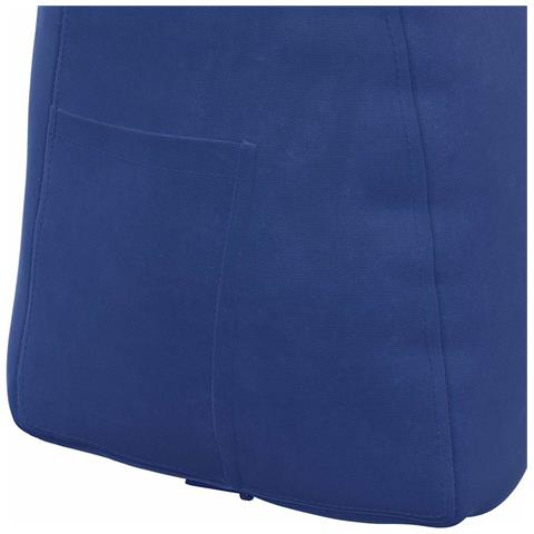 Cuscino per Schiena Blu Polizia 45 x 24 x 50 cm Velluto - Foto 9