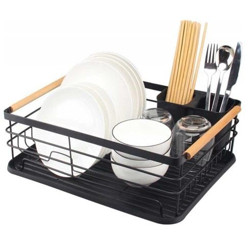 Asciugatrice per piatti tadar E-8056 con scolapiatti e vassoio per l'organizzazione della cucina - Foto 1