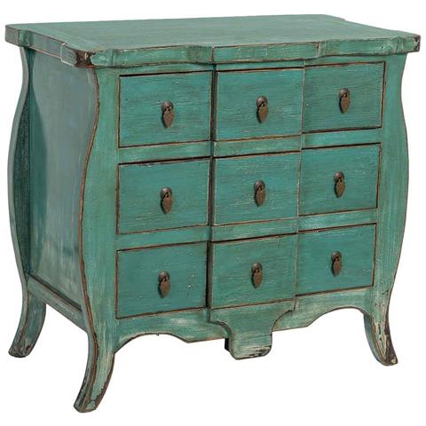 Mobile Da Ingresso In Legno Blu 90x48x80h Cm - Foto 1