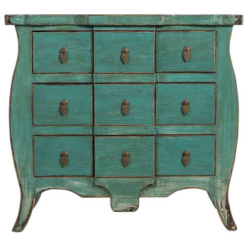 Mobile Da Ingresso In Legno Blu 90x48x80h Cm - Foto 2