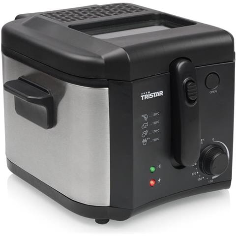 Friggitrice ad olio 25 Lt 1600 W colore Nero FR-6878 - Foto 4
