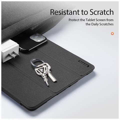 Cover per iPad mini (2024) - Pelle /PU, Nero, Auto Wake /Sleep - Foto 2