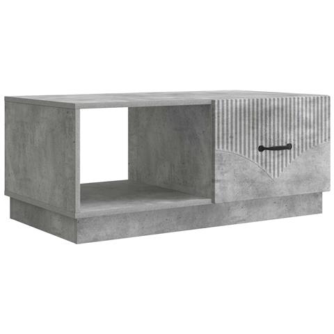 Tavolino da salotto Grigio Cemento 90 x 50 x 37 cm - Foto 1