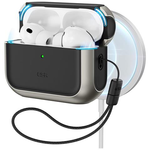 Custodia Airpods Pro 3 Grigia Nera Esr - Foto 1