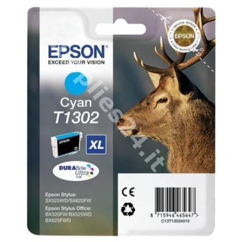C13T13024010 Toner Originale Ciano Stylus SX525WD Capacità 765 Pagine - Foto 6