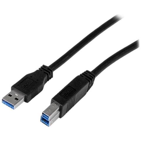 Cavo USB 3.0 SuperSpeed A a B certificato da 1 m - M / M - Foto 1