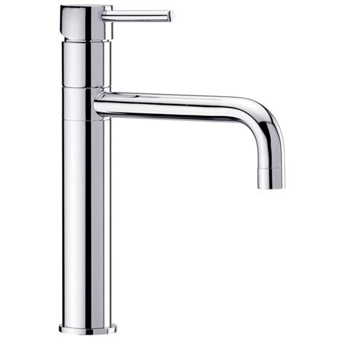Miscelatore per lavello rubinetto da cucina finitura inox mod Lena - Foto 1