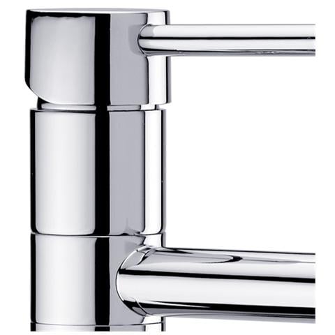 Miscelatore per lavello rubinetto da cucina finitura inox mod Lena - Foto 2