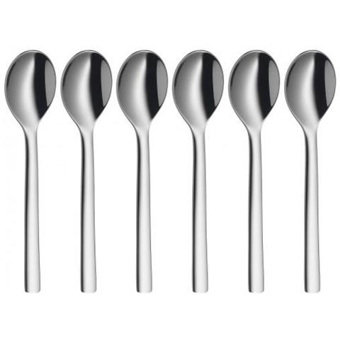 Wmf 1291386040 Cucchiaino Da Caffãƒâ¨ Acciaio Inossidabile 6 Pz - Foto 5
